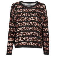 tekstylia Damskie Swetry Liu Jo WF1538 Leopard
