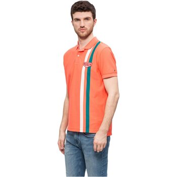 tekstylia Męskie T-shirty i Koszulki polo Tommy Hilfiger MW0MW07450 Pomarańczowy