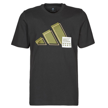 tekstylia Męskie T-shirty z krótkim rękawem adidas Performance 3BAR LOGO TEE Czarny