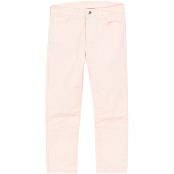 tekstylia Damskie Spodnie Armani jeans 3Y5J03-5NZXZ-1417 Różowy