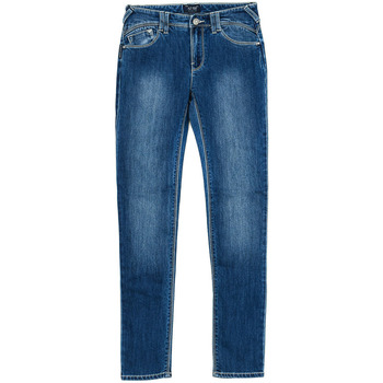 tekstylia Damskie Spodnie Armani jeans C5J28-8K-15 Niebieski