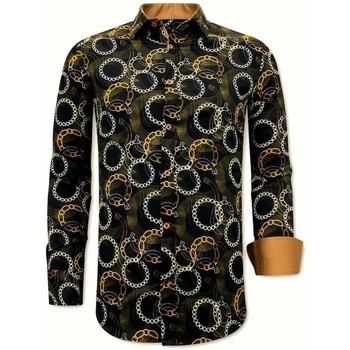 tekstylia Męskie Koszule z długim rękawem Tony Backer 120035195 Wielokolorowy