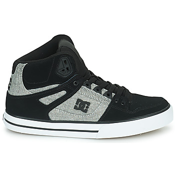 DC Shoes PURE HIGH-TOP WC Czarny / Szary
