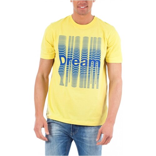 tekstylia Męskie T-shirty z krótkim rękawem Diesel T-JUST-SE Żółty