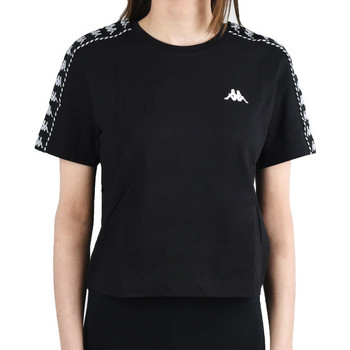 tekstylia Damskie T-shirty z krótkim rękawem Kappa Inula T-Shirt Czarny