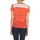 tekstylia Damskie T-shirty z krótkim rękawem Eleven Paris EDMEE Beżowy / Pomarańczowy