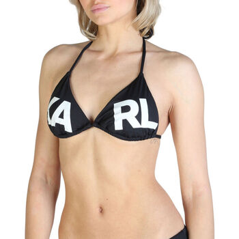 tekstylia Damskie Bikini: góry lub doły osobno Karl Lagerfeld - kl21wtp05 Czarny