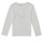 tekstylia Dziewczynka T-shirty z długim rękawem Ikks CUISSE DE NYMPHE Biały