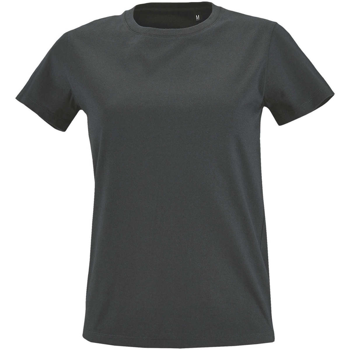 tekstylia Damskie T-shirty z krótkim rękawem Sols Camiseta IMPERIAL FIT color Gris oscuro Szary