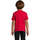 tekstylia Dziecko T-shirty z krótkim rękawem Sols Camista infantil color Rojo Czerwony