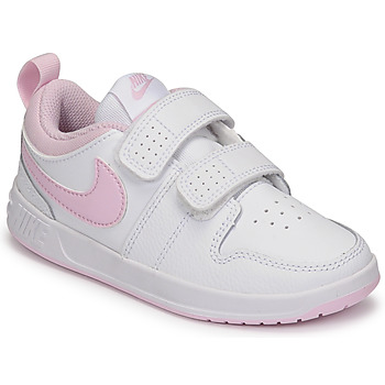 Buty Dziecko Trampki niskie Nike NIKE PICO 5 (PSV) Biały / Różowy