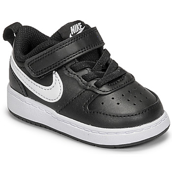 Buty Dziecko Trampki niskie Nike NIKE COURT BOROUGH LOW 2 (TDV) Czarny / Biały