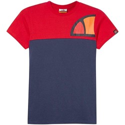 tekstylia Chłopiec T-shirty z krótkim rękawem Ellesse  Czerwony