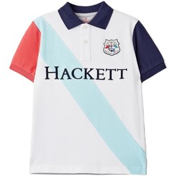 tekstylia Chłopiec T-shirty z krótkim rękawem Hackett  Biały