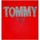 tekstylia Dziewczynka T-shirty z krótkim rękawem Tommy Hilfiger  Czerwony