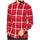 tekstylia Męskie Koszule z długim rękawem Tommy Hilfiger  Czerwony