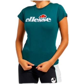 tekstylia Damskie T-shirty z krótkim rękawem Ellesse  Zielony