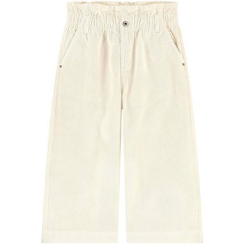 tekstylia Dziewczynka Spodnie Pepe jeans  Biały