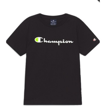 tekstylia Damskie T-shirty z krótkim rękawem Champion  Czarny