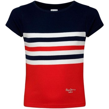 tekstylia Dziewczynka T-shirty z krótkim rękawem Pepe jeans  Wielokolorowy