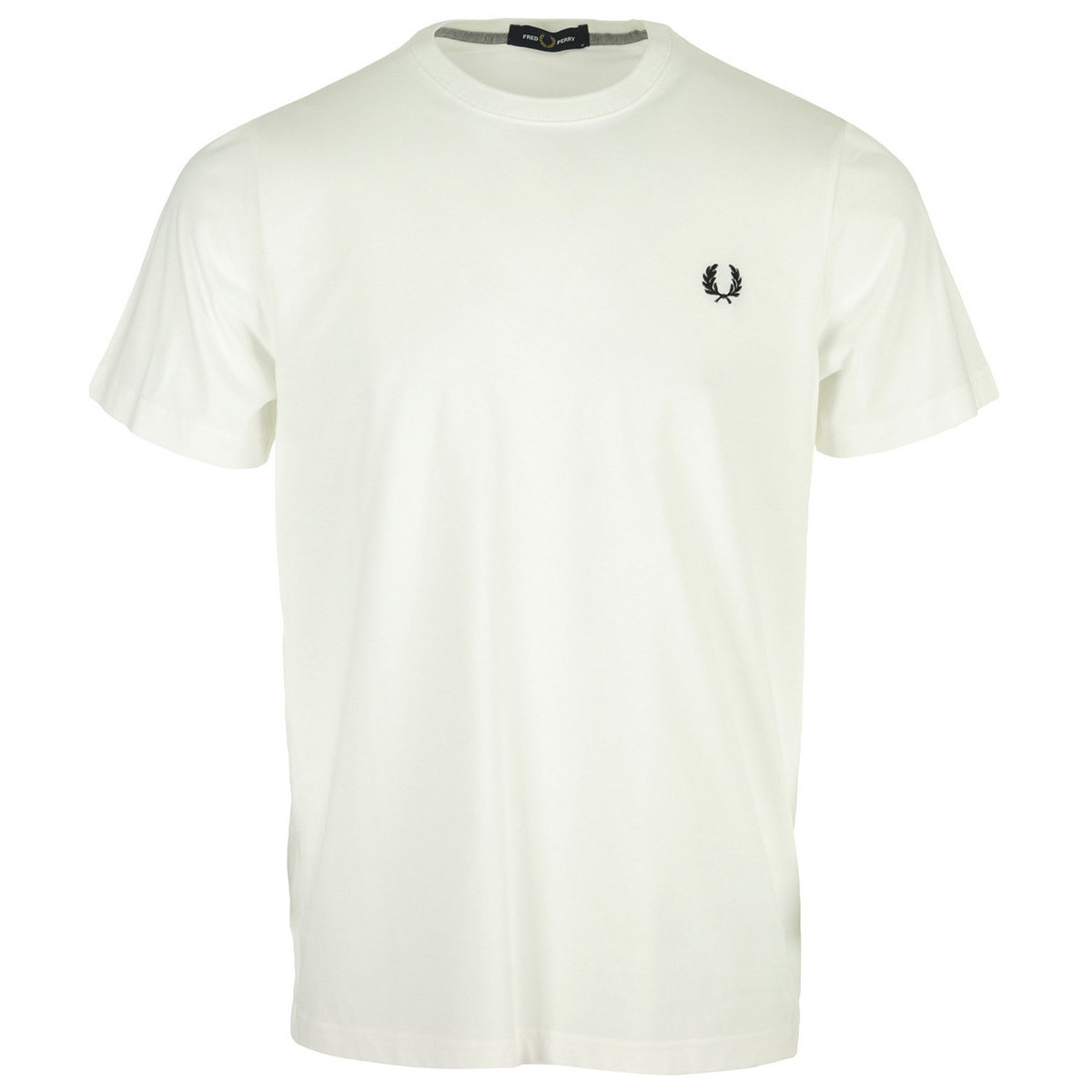 tekstylia Męskie T-shirty z krótkim rękawem Fred Perry Crew Neck T-Shirt Biały