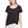 tekstylia Damskie Bluzy Vila Susette T-Shirt - Black Czarny