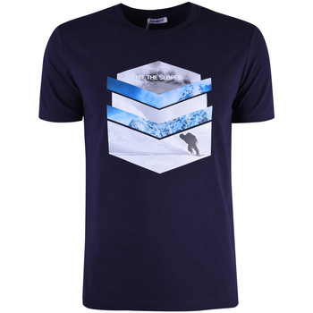 tekstylia Męskie T-shirty z krótkim rękawem Bikkembergs  Niebieski