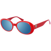 Zegarki & Biżuteria  Damskie okulary przeciwsłoneczne Guess Sunglasses GU7590S-66C Czerwony