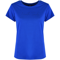tekstylia Damskie T-shirty z krótkim rękawem North Sails 90 2356 000 | T-Shirt S/S W/Logo Niebieski