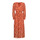 tekstylia Damskie Sukienki długie Vero Moda VMFLOW Czerwony