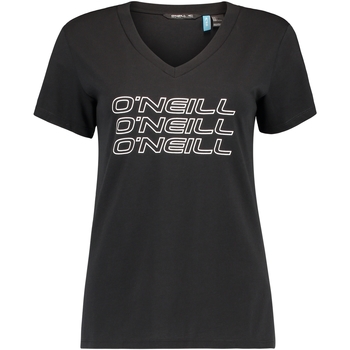 tekstylia Damskie T-shirty z krótkim rękawem O'neill Triple Stack Czarny