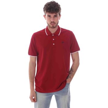 tekstylia Męskie T-shirty i Koszulki polo Key Up 2Q711 0001 Czerwony