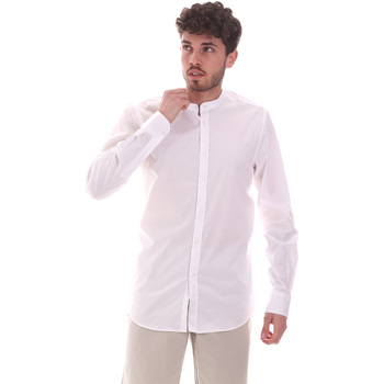 tekstylia Męskie Koszule z długim rękawem Sseinse CE639SS Biały