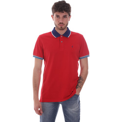 tekstylia Męskie Koszulki polo z krótkim rękawem Navigare NV82112 Czerwony