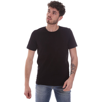 tekstylia Męskie T-shirty z krótkim rękawem Gaudi 111GU64048 Czarny