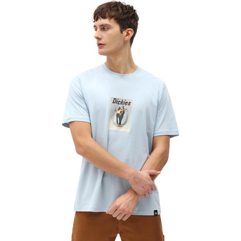 tekstylia Męskie T-shirty z krótkim rękawem Dickies DK0A4X9IB551 Niebieski