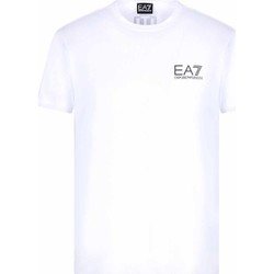 tekstylia Męskie T-shirty z krótkim rękawem Ea7 Emporio Armani 3KPT06 PJ03Z Biały