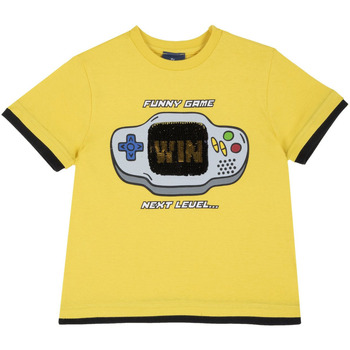 tekstylia Dziecko T-shirty z krótkim rękawem Chicco 09067292000000 Żółty
