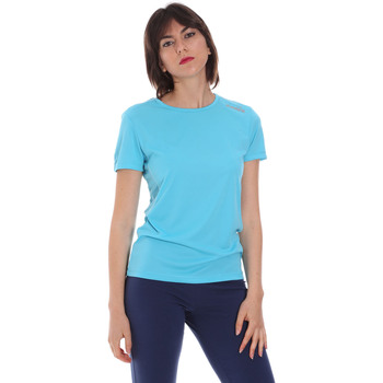 tekstylia Damskie T-shirty z krótkim rękawem Diadora 102175717 Niebieski