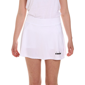 tekstylia Damskie Spódnice Diadora 102175680 Biały
