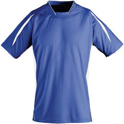 tekstylia Dziecko T-shirty z krótkim rękawem Sols Maracana - CAMISETA NIÑO MANGA CORTA Niebieski