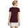 tekstylia Damskie T-shirty z krótkim rękawem Sols Martin camiseta de mujer Bordeaux