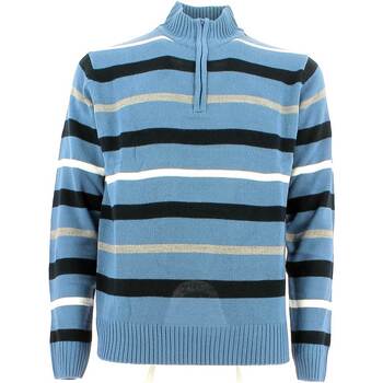 tekstylia Męskie Swetry City Wear MHFN4761 FN0081 Niebieski