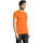 tekstylia Męskie T-shirty z krótkim rękawem Sols CAMISETA DE MANGA CORTA Pomarańczowy