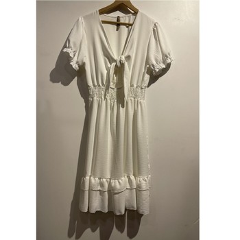 tekstylia Damskie Sukienki krótkie Fashion brands 9176-BLANC Biały