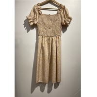 tekstylia Damskie Sukienki krótkie Fashion brands 53176-BEIGE Beżowy