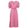 tekstylia Damskie Sukienki długie Fashion brands 10351-NOIR Różowy