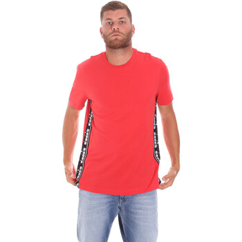 tekstylia Męskie T-shirty z krótkim rękawem Diadora 502176631 Czerwony