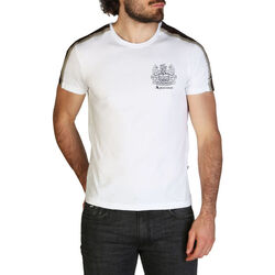 tekstylia Męskie T-shirty z krótkim rękawem Aquascutum - qmt017m0 Biały