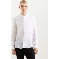 tekstylia Męskie Koszule z długim rękawem Refrigiwear RM0C10100LI9110 Biały